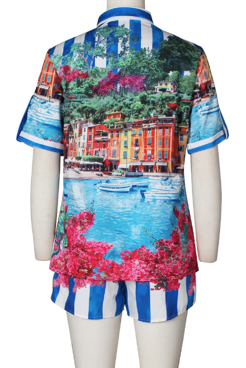 Floral Glow Short Set Lavish Daily