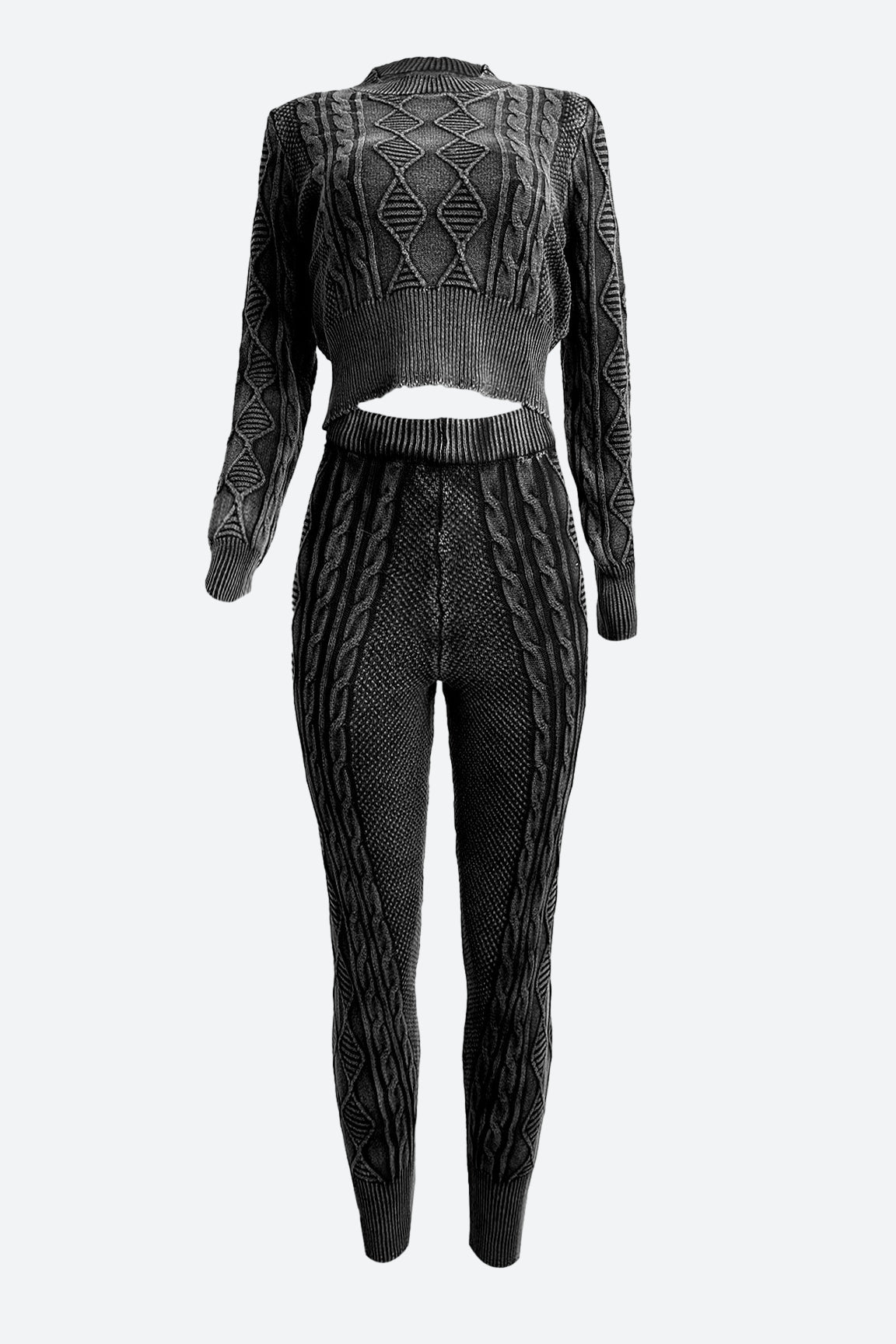 Mineral Washed Jogger Set Lavish Daily