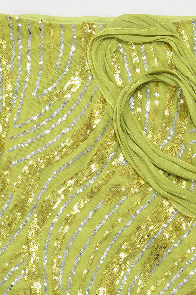 Sleeveless One-Shoulder Crop Top & Skirt Set Lavish Daily