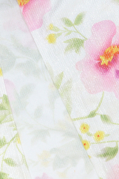 Blossom Sequin Floral Maxi Dress Lavish Daily