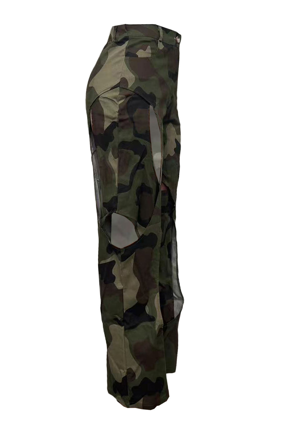 Casual Streetwear Camo Cargo Pants Lavish Daily