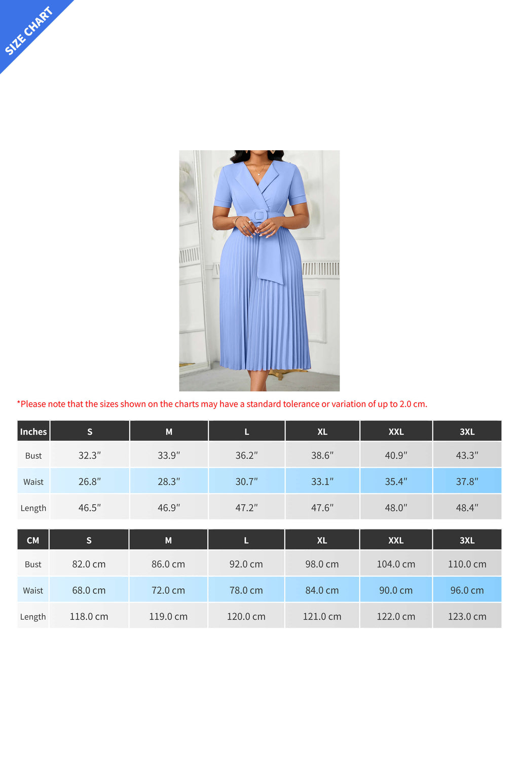Plus Size V-Neck Pleated High Waist Elegant Dress Lavish Daily