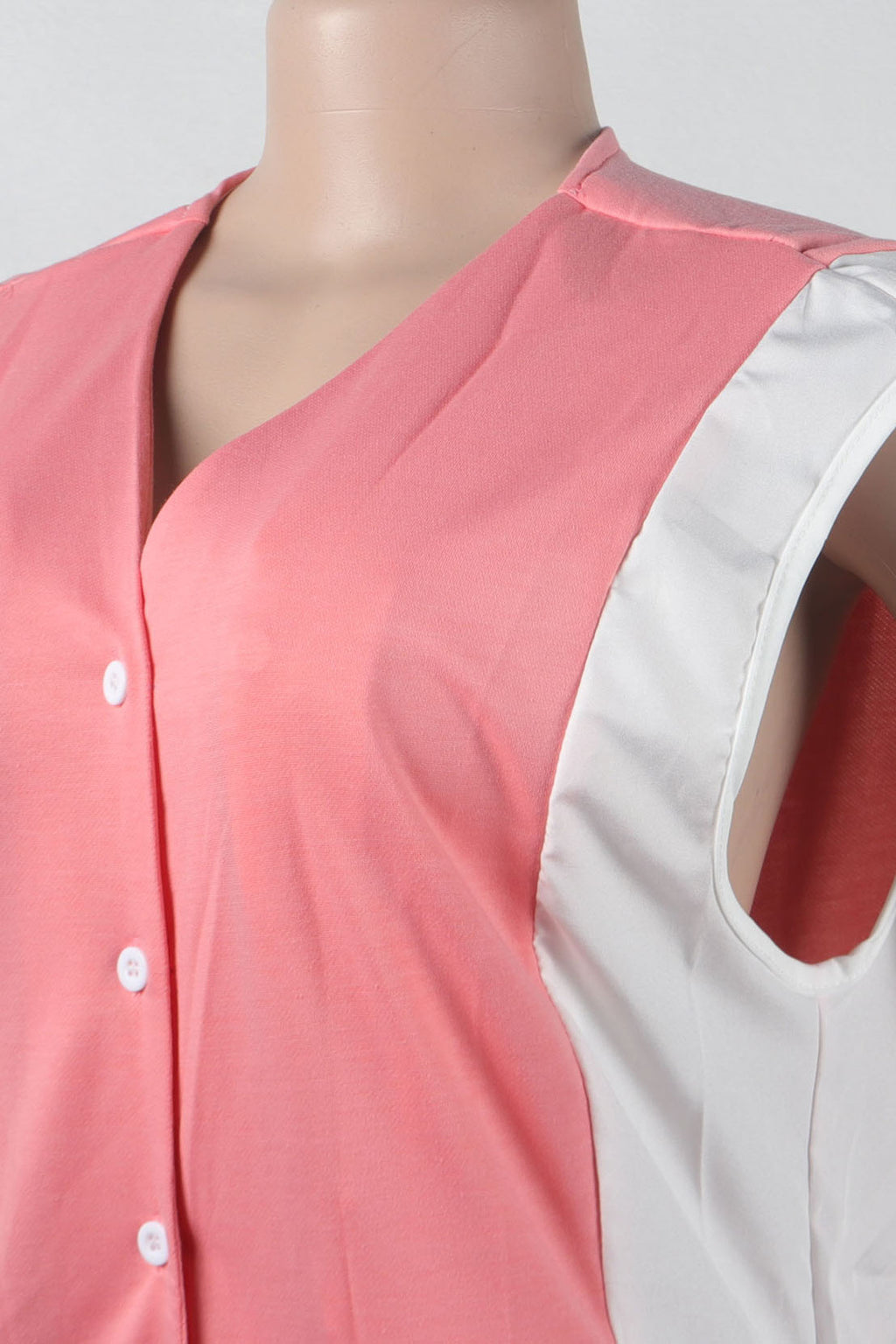 Slim Patchwork Contrast Pocket Slim Jumpsuit Lavish Daily