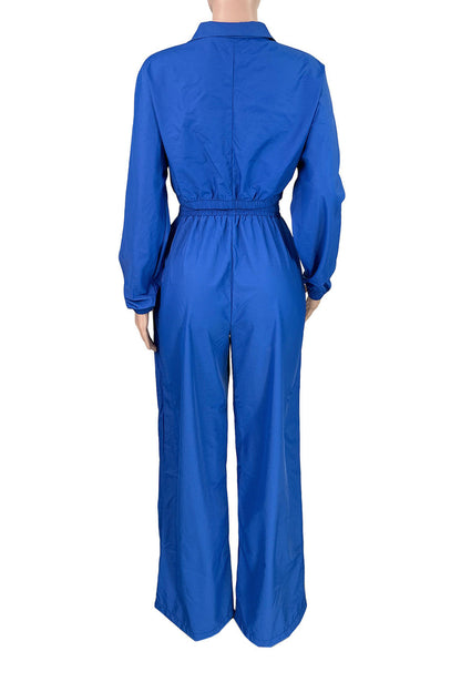 Colorblock Track Jacket & Pants Set Lavish Daily