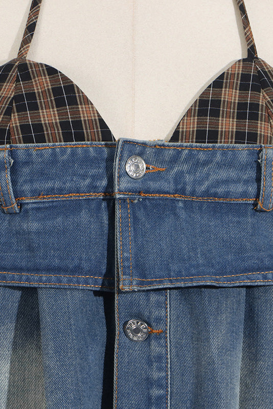 Cowgirl Denim Corset Top Lavish Daily