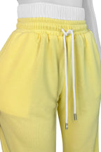 Solid Drawstring Square Neck Sleeveless Set Lavish Daily