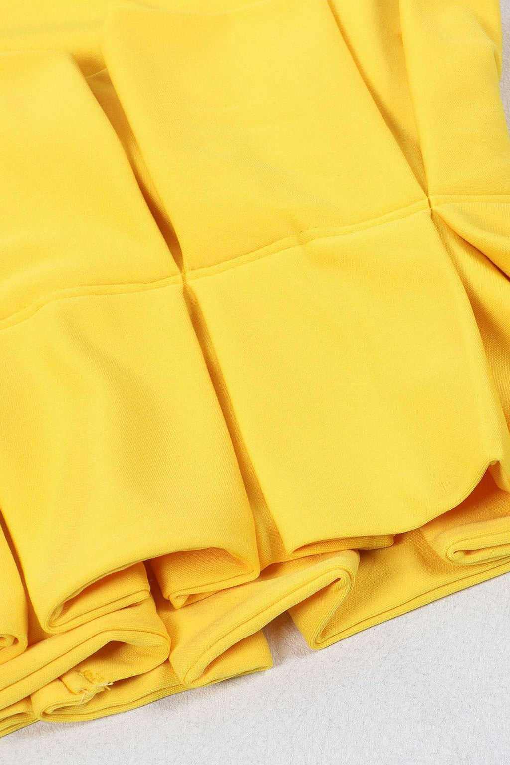 Ruffle Hem Bodycon Party Mini Dress Lavish Daily