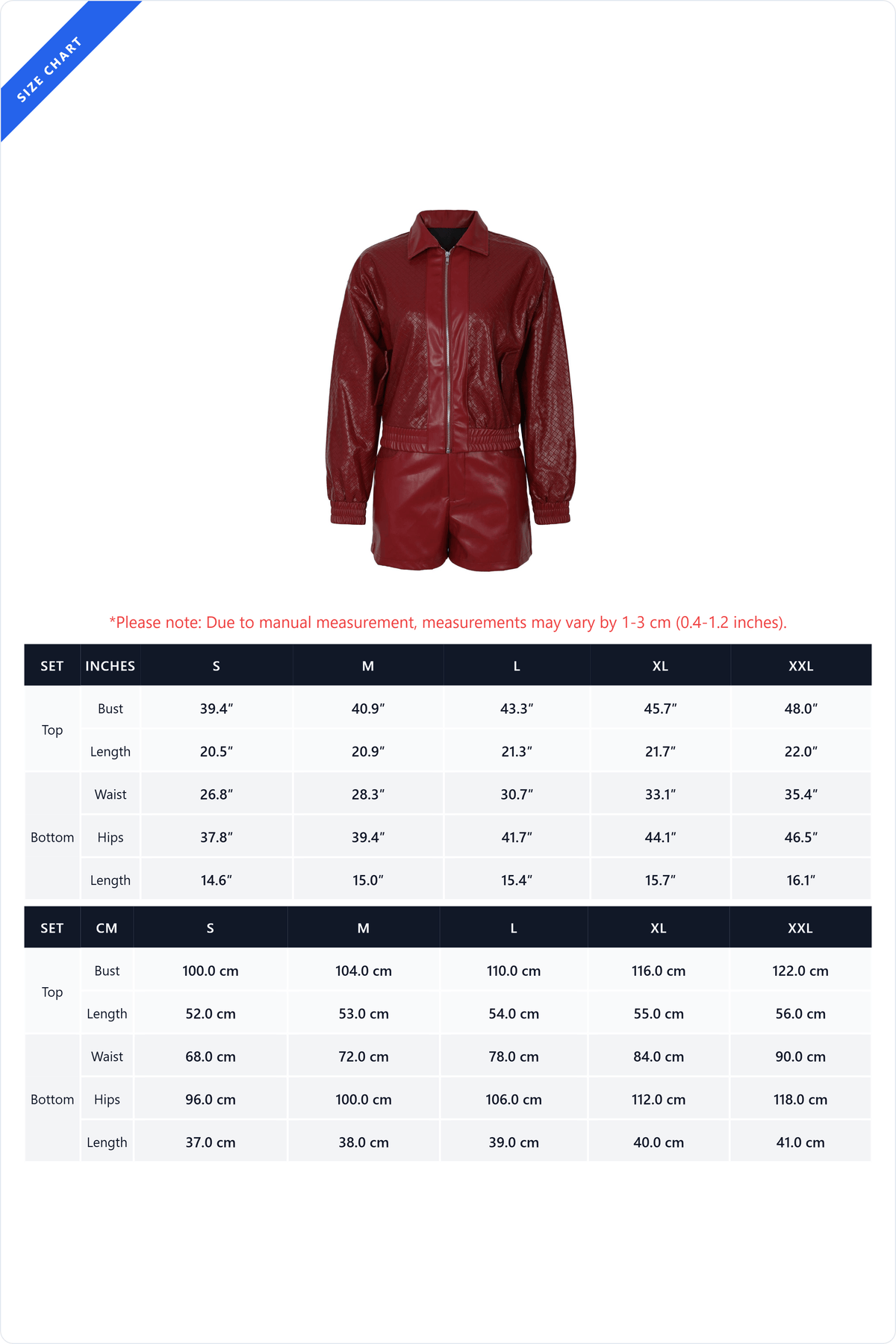 Woven Faux Leather Bomber Shorts Set Lavish Daily