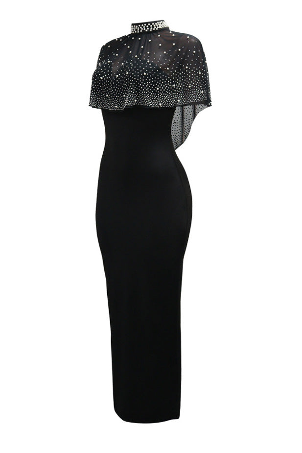 Beaded O Neck Solid Color Two Piece Set Lavish Daily