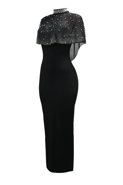 Beaded O Neck Solid Color Two Piece Set Lavish Daily