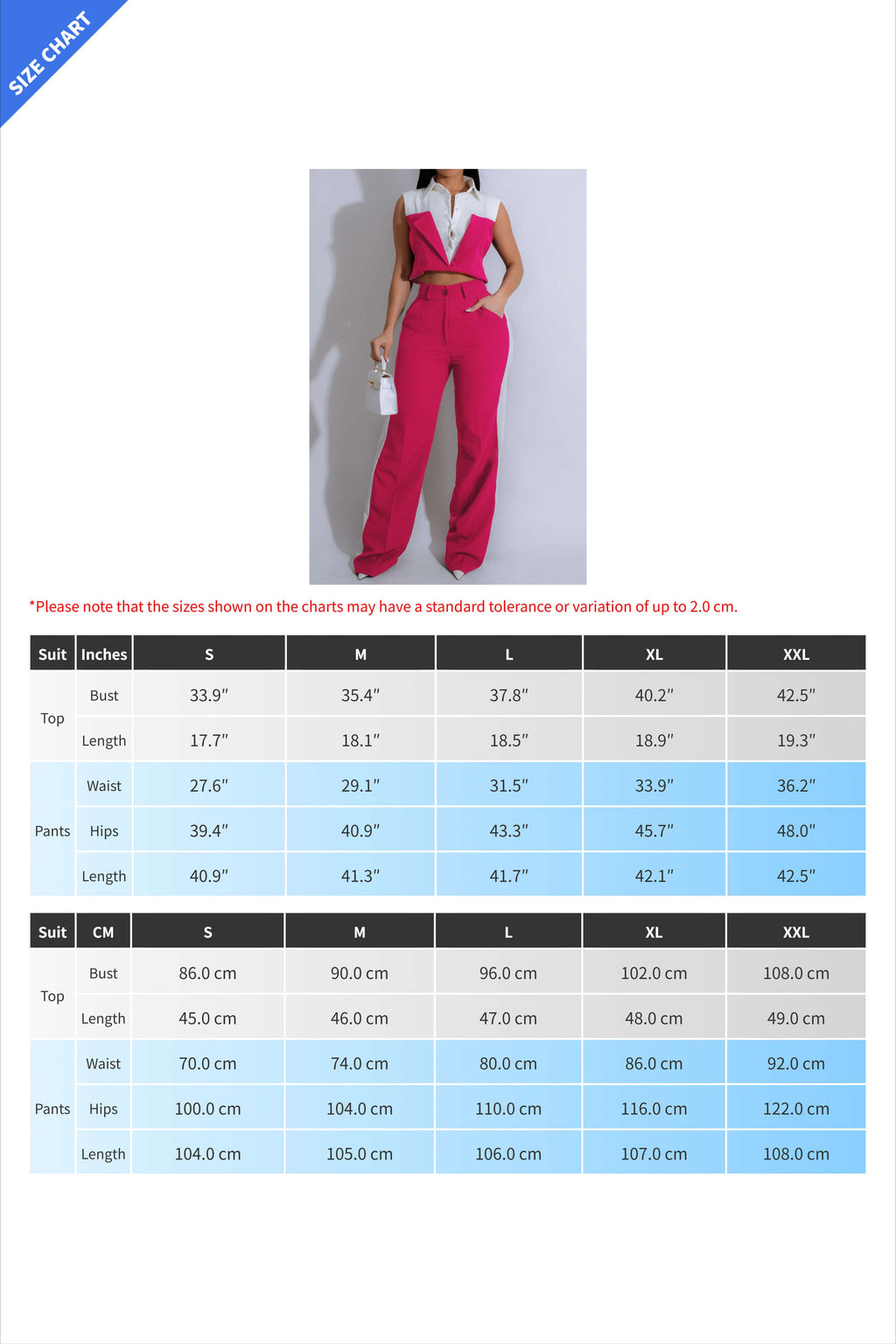 Patchwork Button Tie Back Top And Trousers Set Lavish Daily