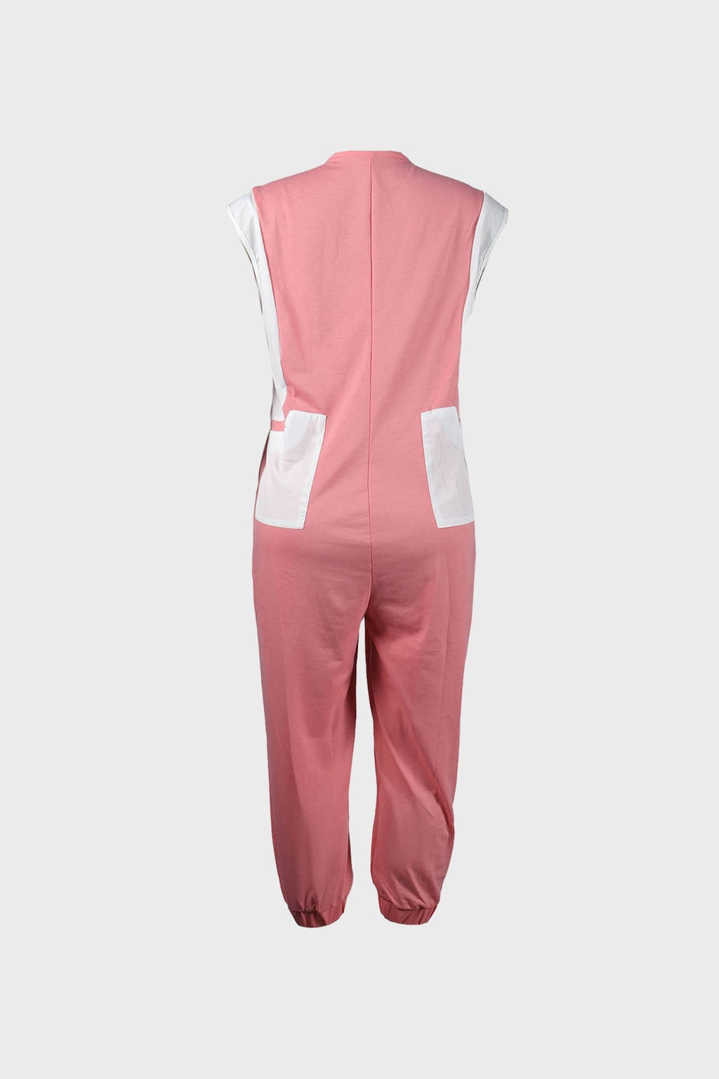 Slim Patchwork Contrast Pocket Slim Jumpsuit Lavish Daily