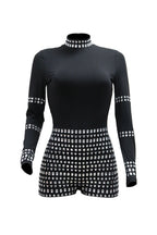 Fashion Rhinestone Slim Romper Lavish Daily