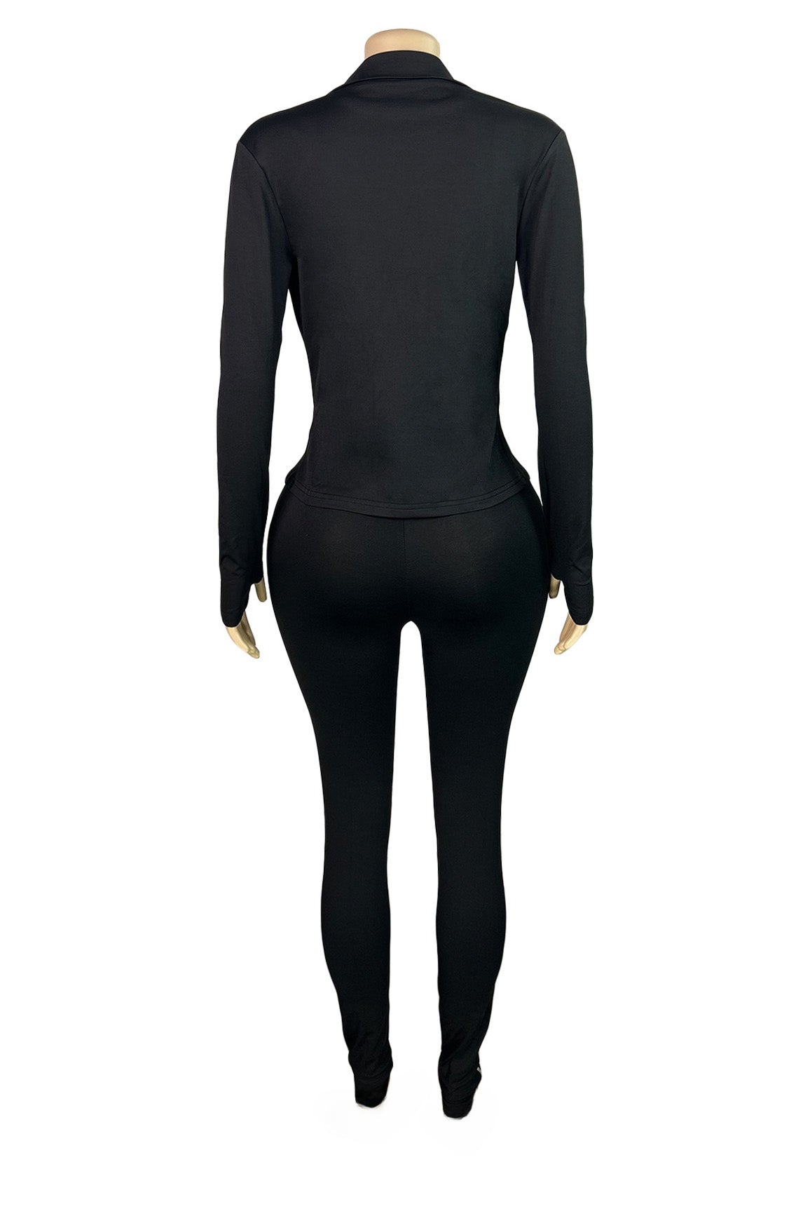 Sport Bra Zip Jacket Leggings Set Lavish Daily