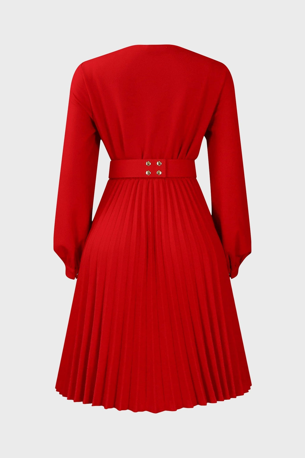 V Neck Long Sleeve Evening Long Dress Lavish Daily