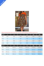 Print Strap Design Zipper O Neck Printed Dress Lavish Daily