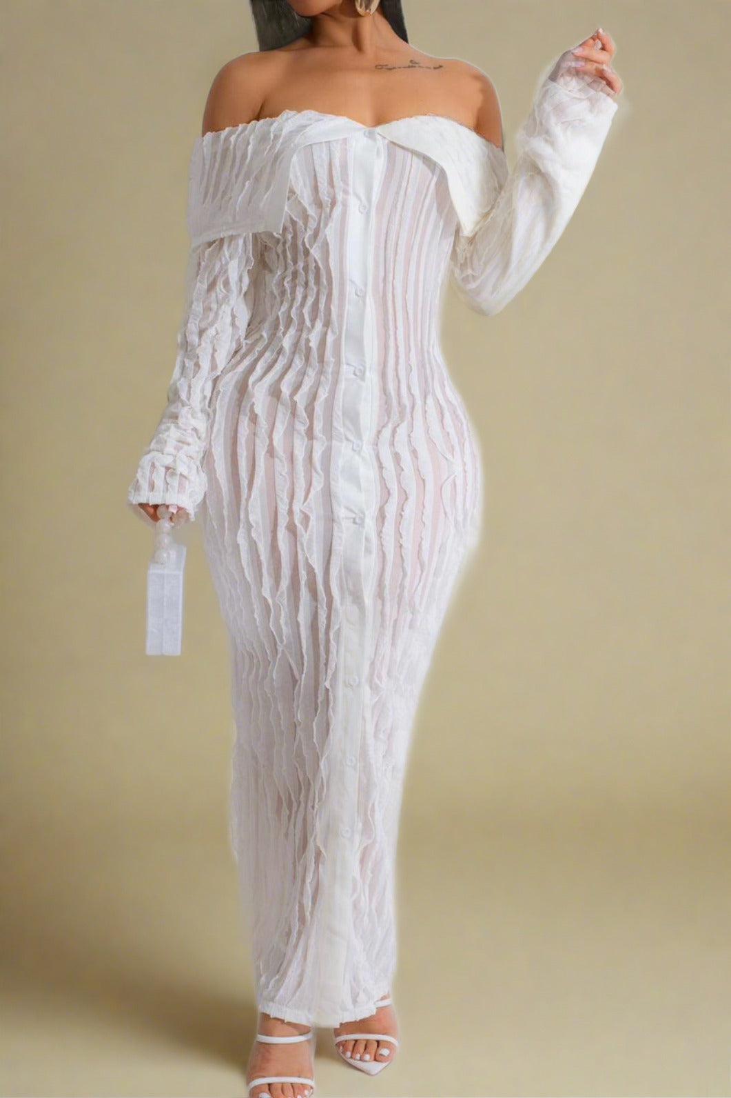 Elegant Off Shoulder Dresses Lavish Daily