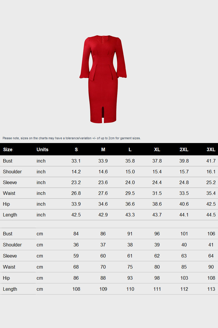 V-Neck Patchwork One-Step Skirt Dress Lavish Daily