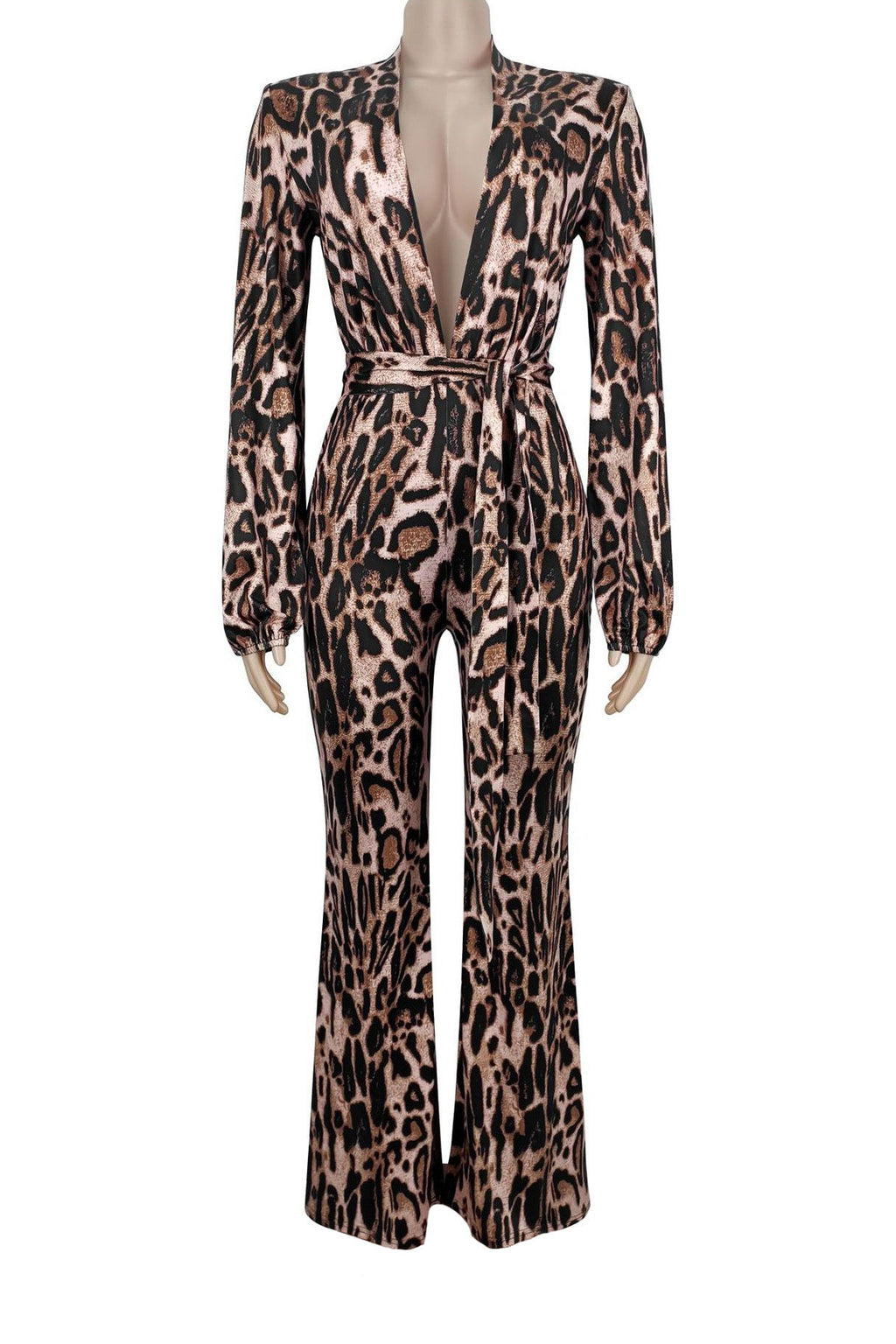 Leopard Lady Jumpsuit LavishDaily