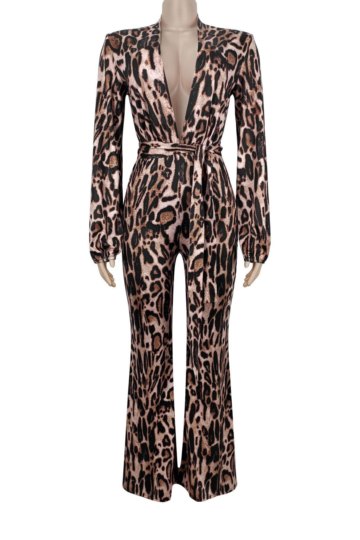 Leopard Lady Jumpsuit LavishDaily