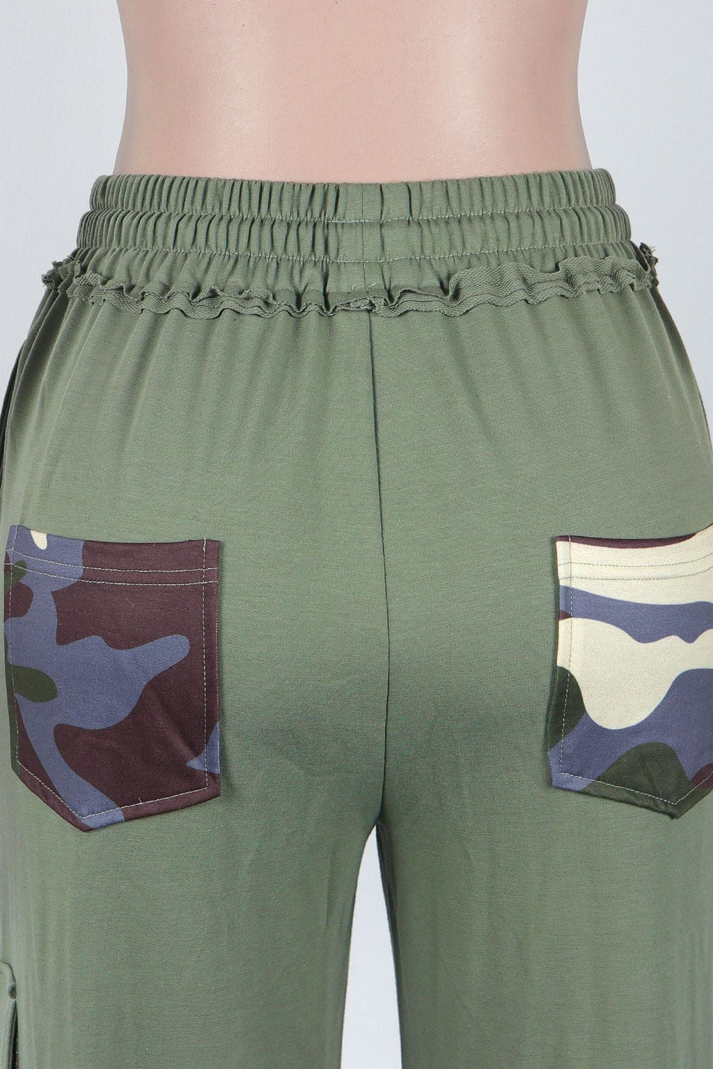 Drawstring Wide-Leg Printed Pants Lavish Daily