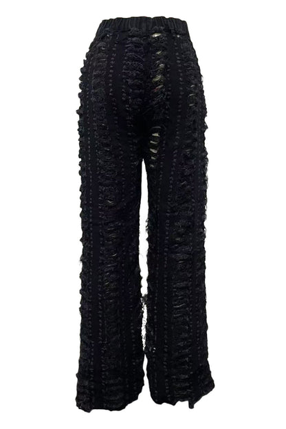 Relaxed Over Distressed Jeans Lavish Daily