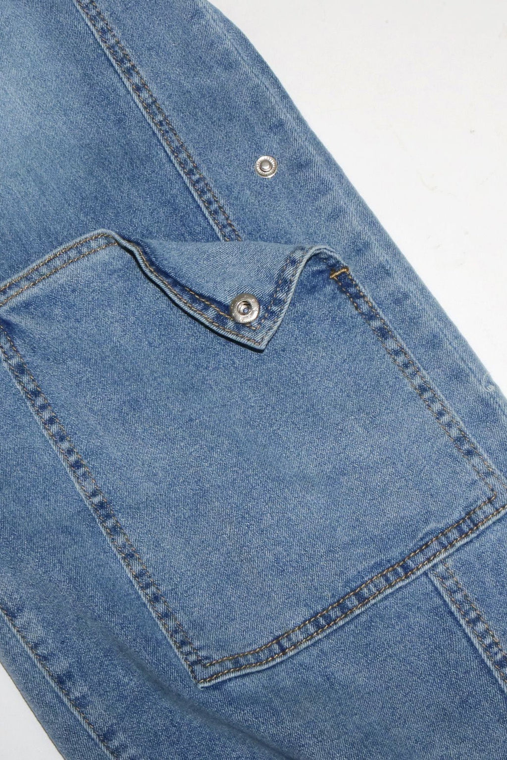 High Waist Denim Overalls Wide Leg Jumpsuit Lavish Daily