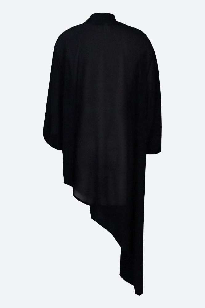 Asymmetrical Hem Shirt Dress Lavish Daily