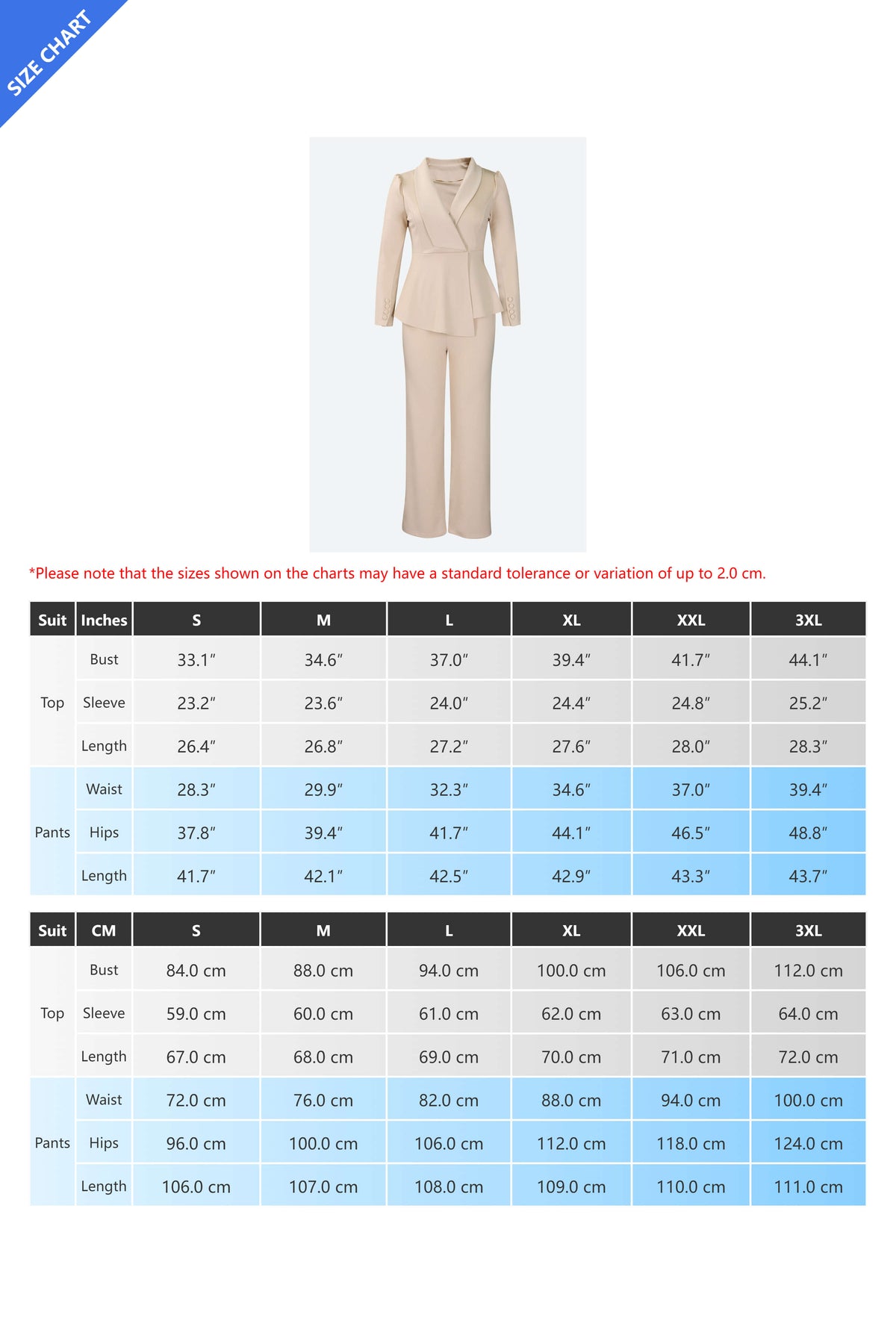 Lapel Blazer & Pants Set Lavish Daily