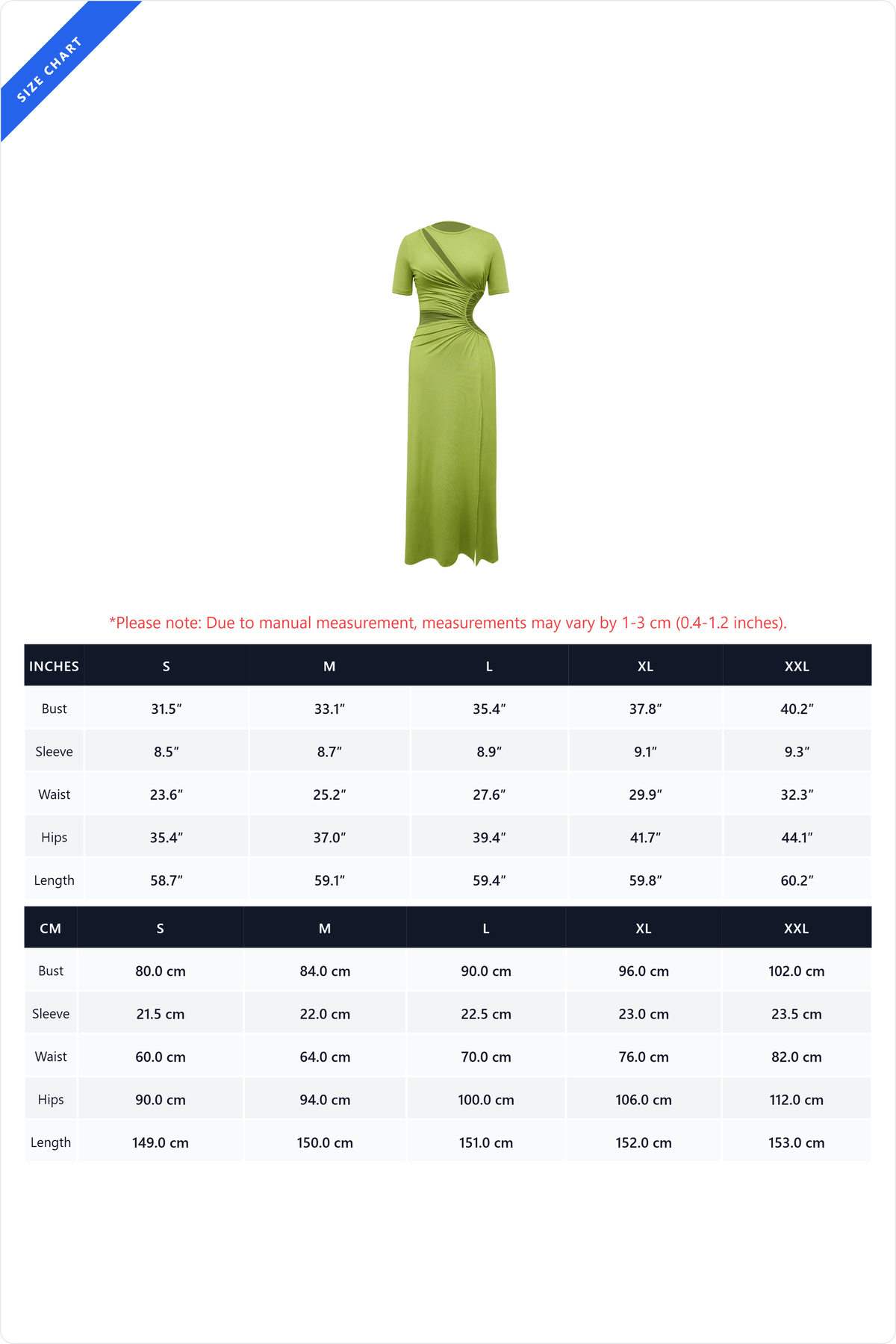 Cutout Ruched High Slit Maxi Dress Lavish Daily