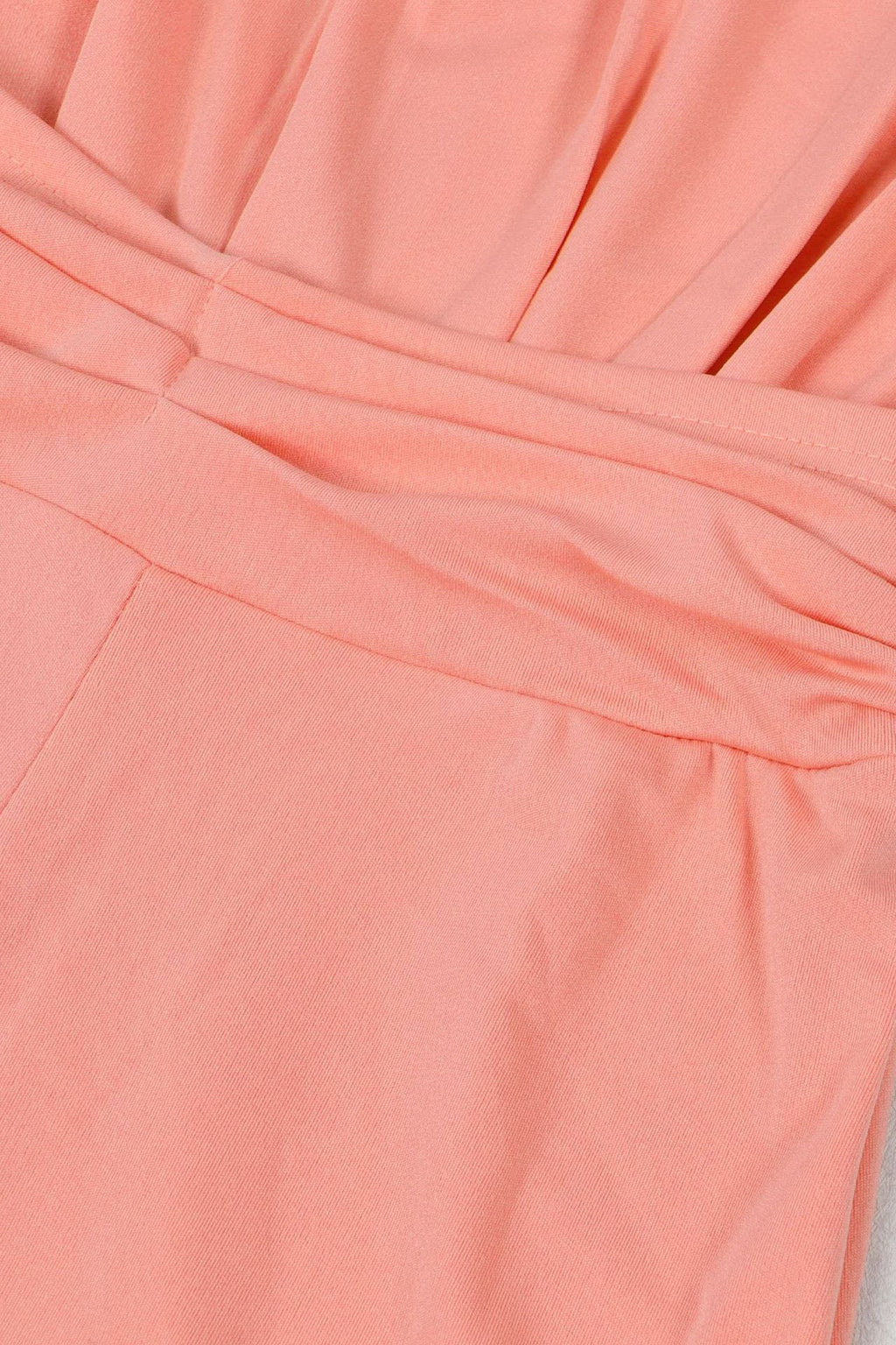 Elegant Solid Color Hollow Out O Neck Jumpsuits Lavish Daily