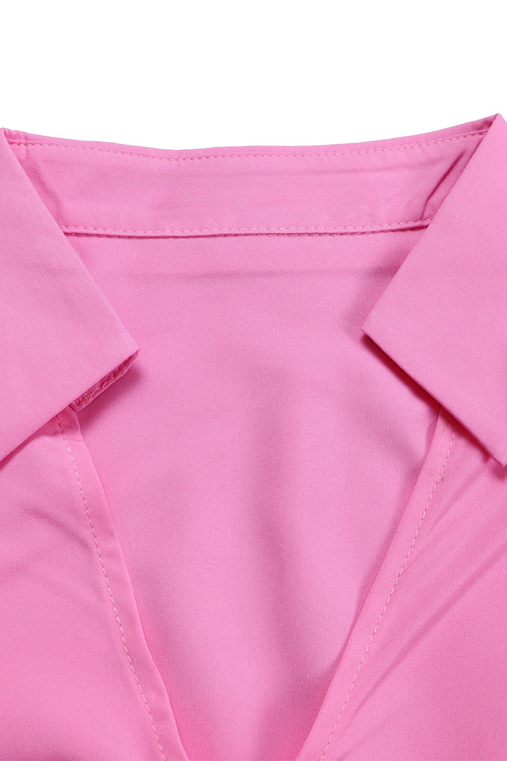 Solid Color Cinched Waist Pleated Long Dress Lavish Daily