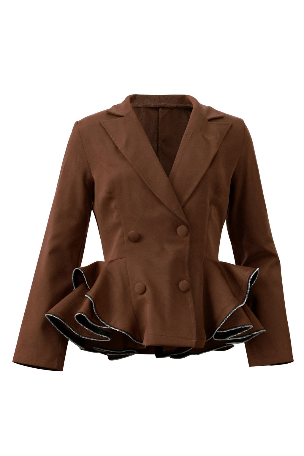 Double-Breasted Blazer Coat Lavish Daily