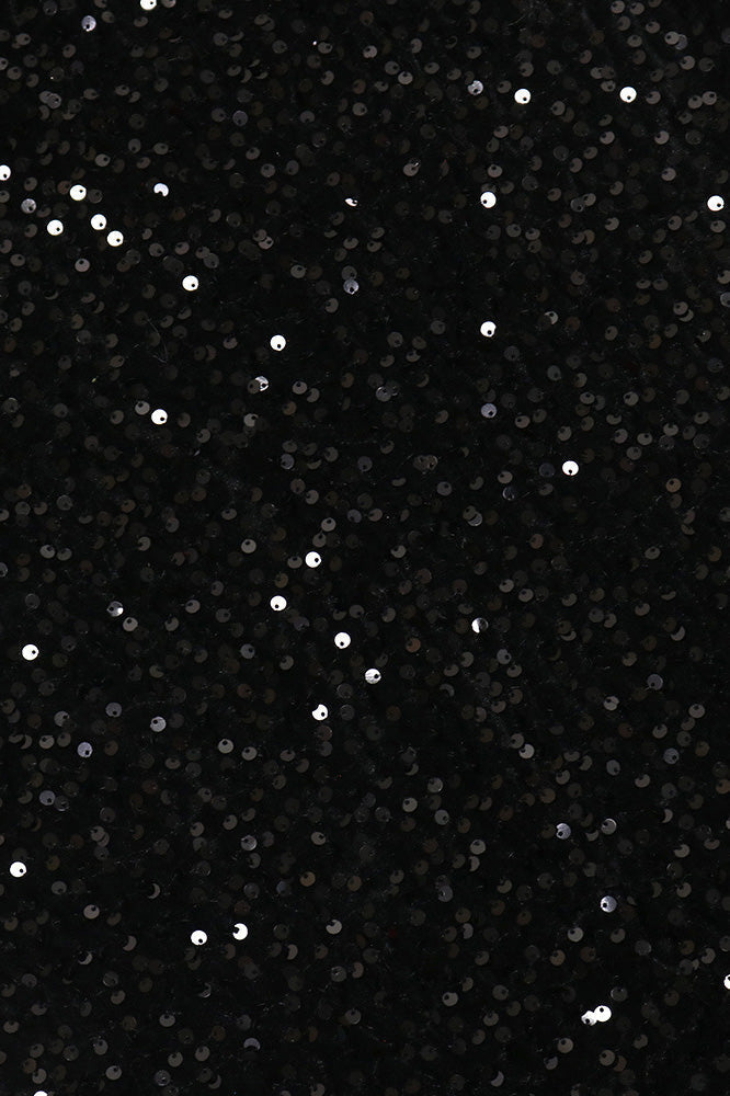 Velvet Sequin Party Dress Lavish Daily