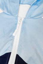 Colorblock Zip Front Hoodie and Pants Set Lavish Daily
