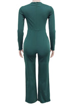 Asymmetrical Tailored Wide-Leg Jumpsuit Lavish Daily