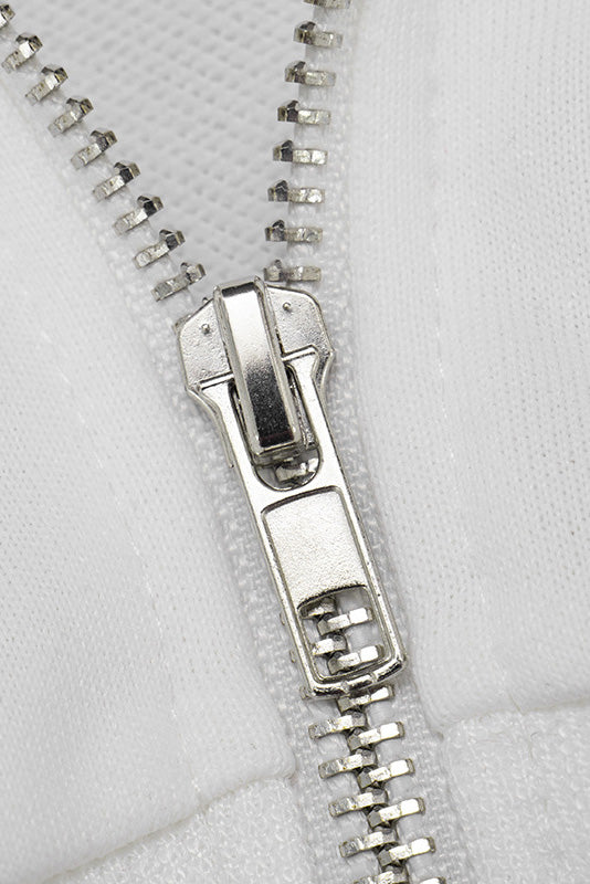 Hooded Zip-Up Sweatshirt & Folded Shorts Set Lavish Daily