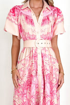 Tiered Ruffle Maxi Dress Lavish Daily