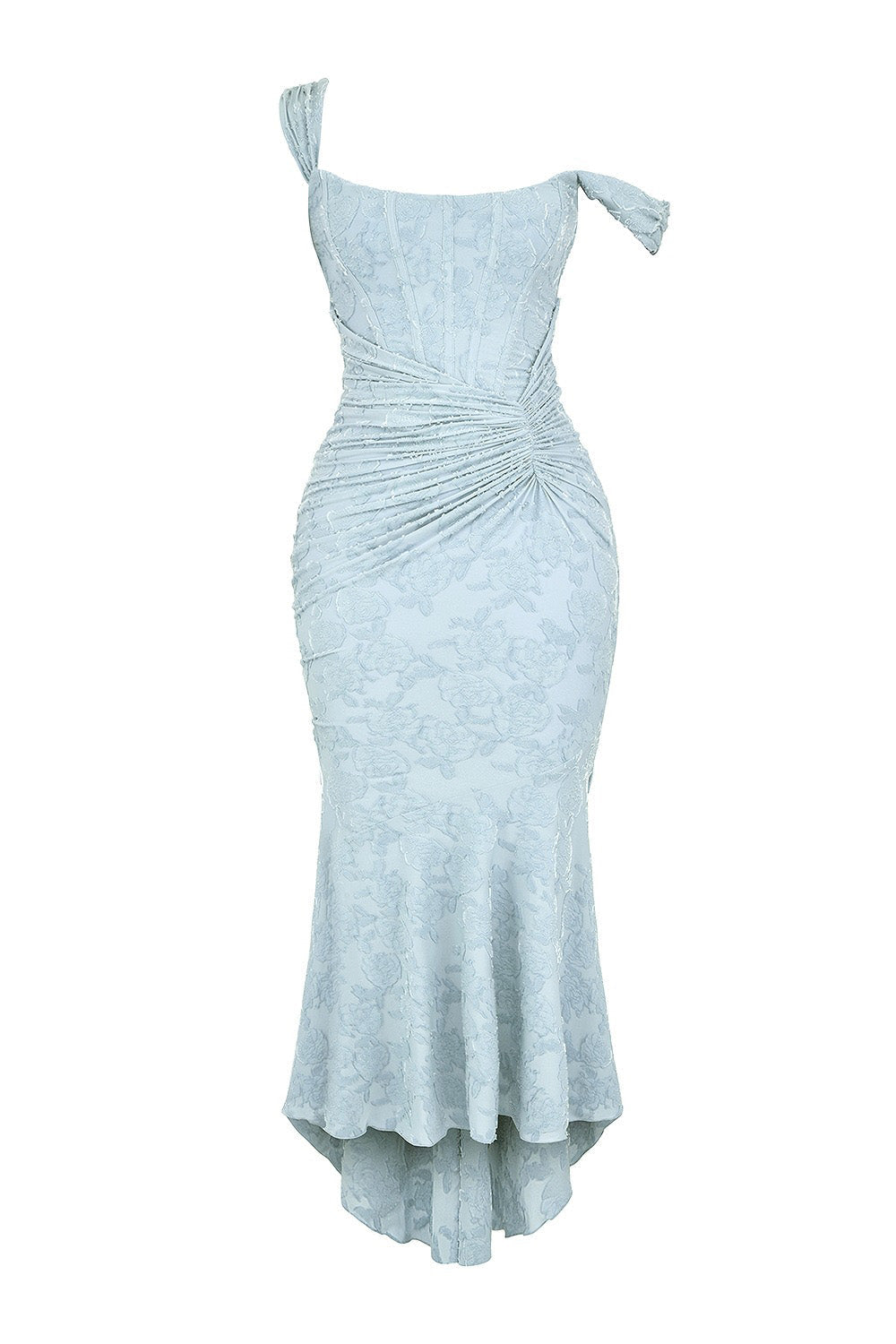 Boned Corset Mermaid Bodycon Maxi Dress Lavish Daily