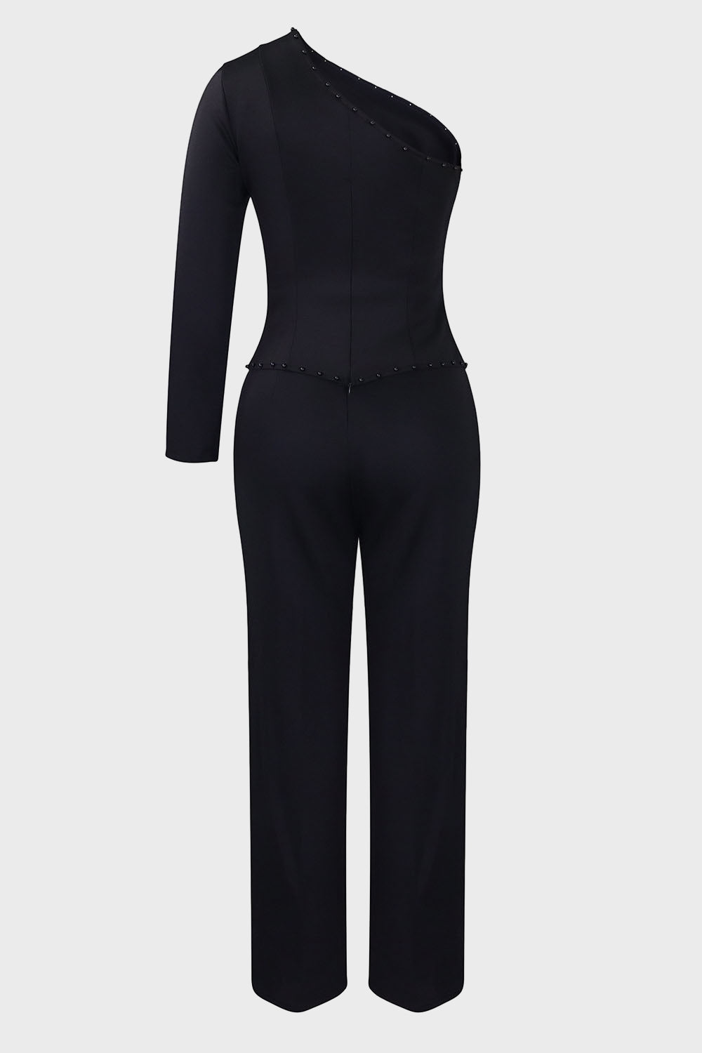 Long Sleeve A-Line Top Straight Leg Pants Matching Set Lavish Daily