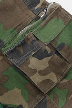 Camo Multi Pocket Cargo Pants Lavish Daily