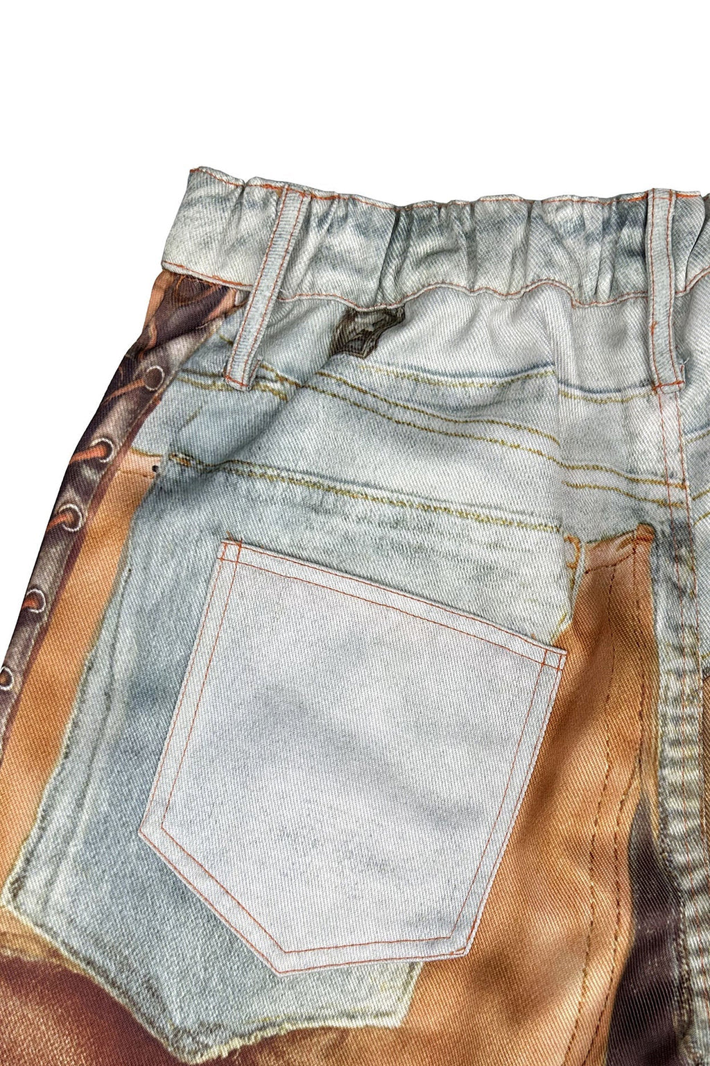 Printed Wide-Leg Casual Trousers Lavish Daily