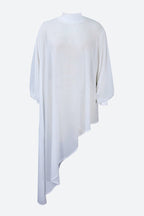 Asymmetrical Hem Shirt Dress Lavish Daily