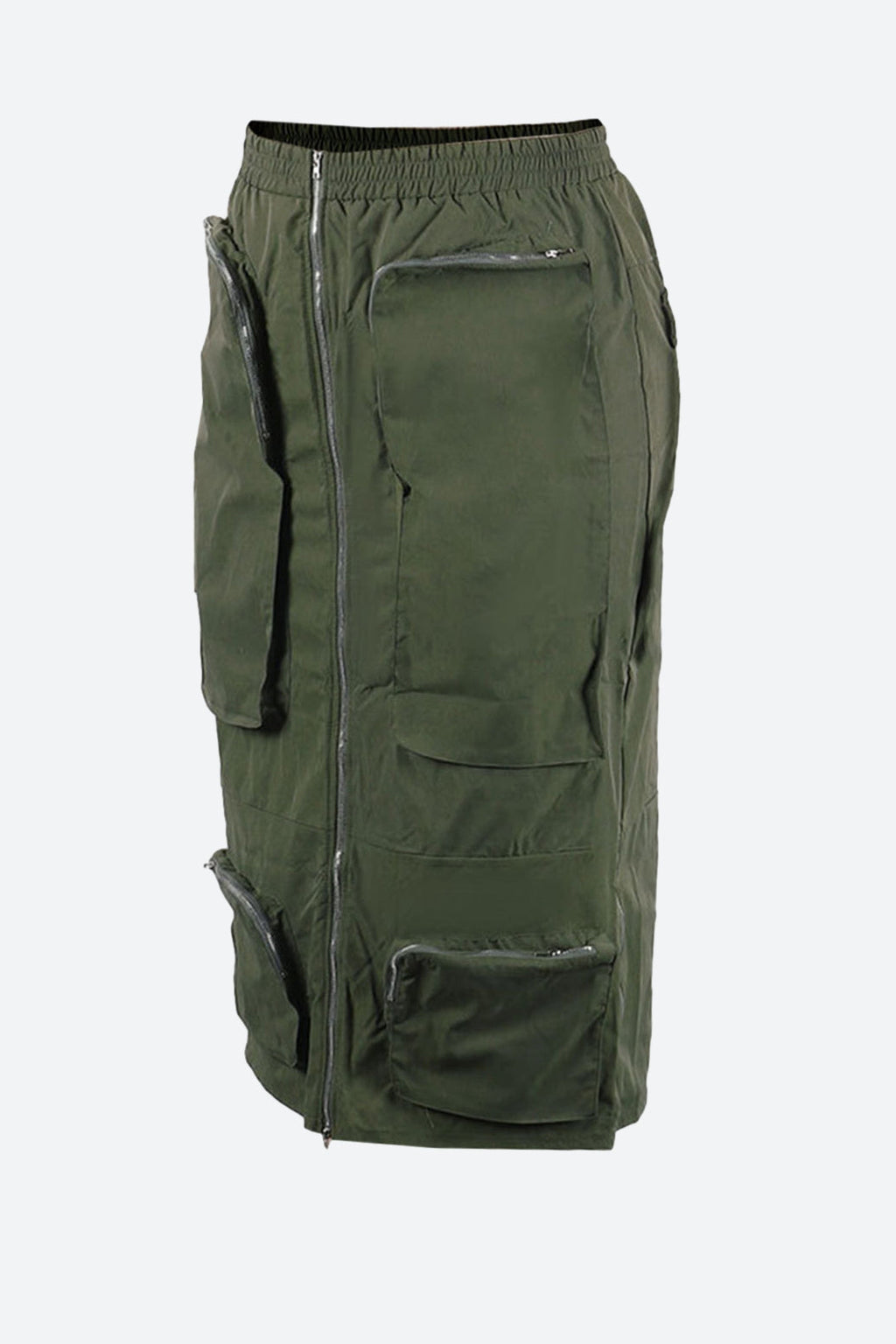 Cargo Zipper Skirt Lavish Daily