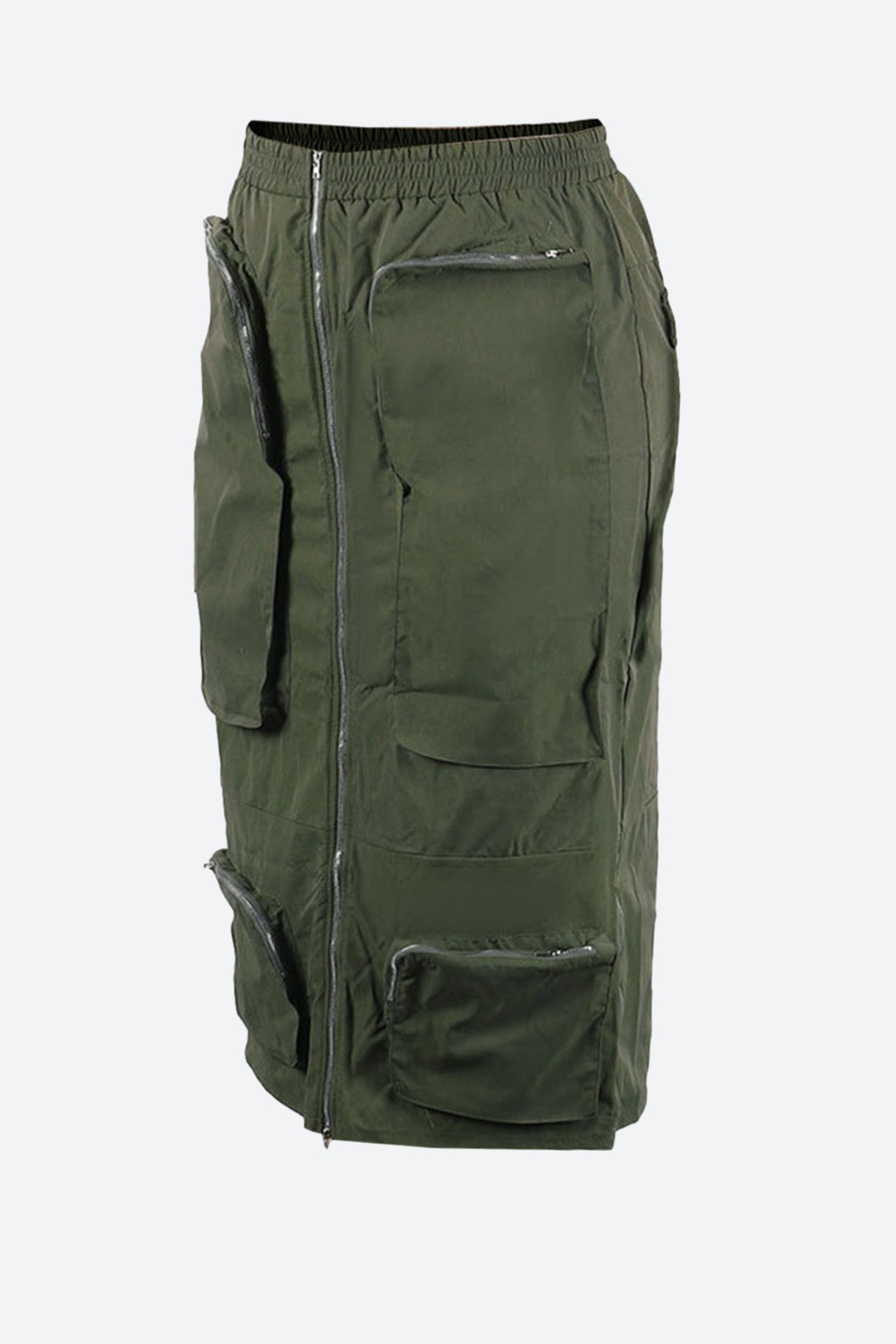 Cargo Zipper Skirt Lavish Daily