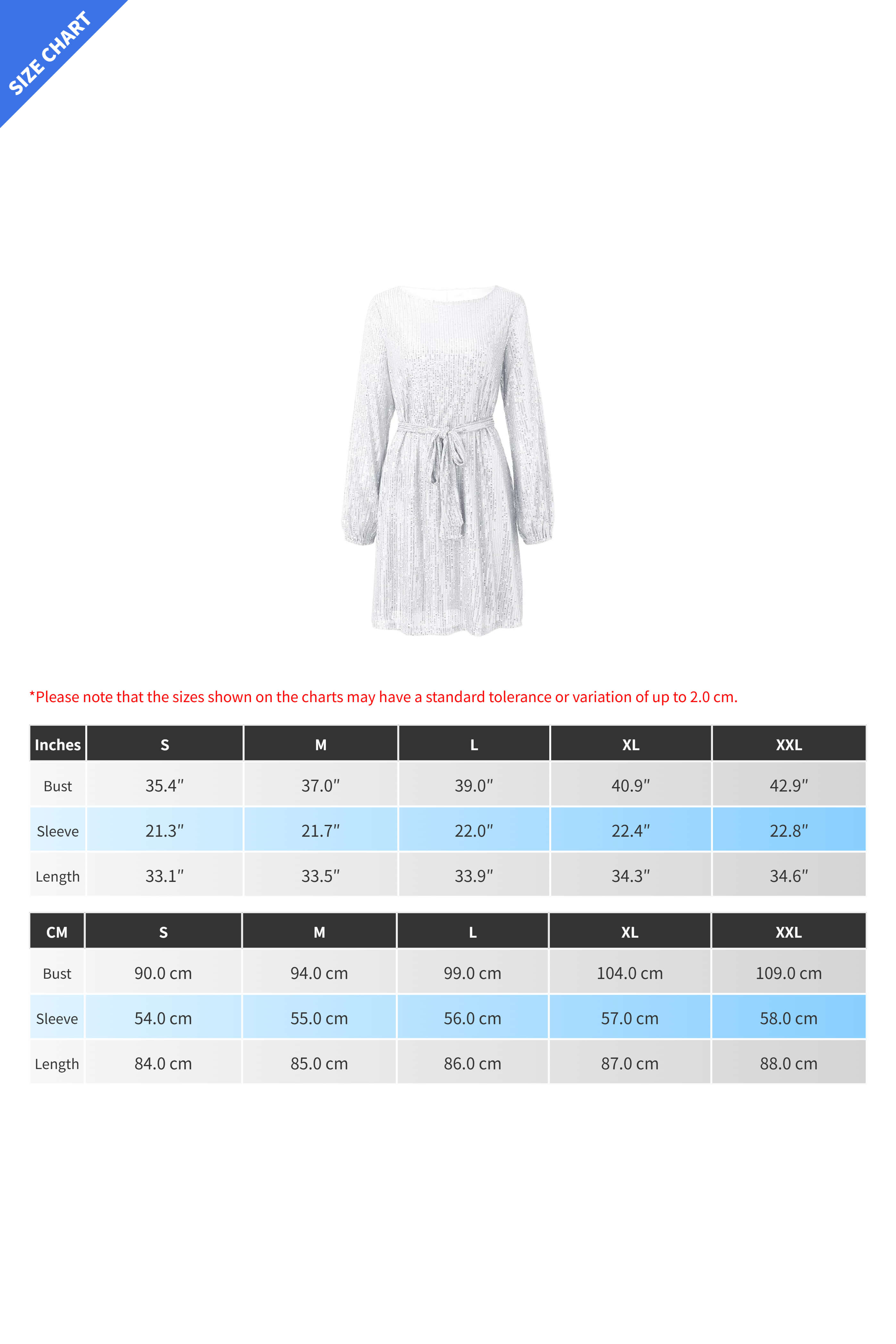 Sequin Tie Waist Long Sleeve Mini Dress Lavish Daily