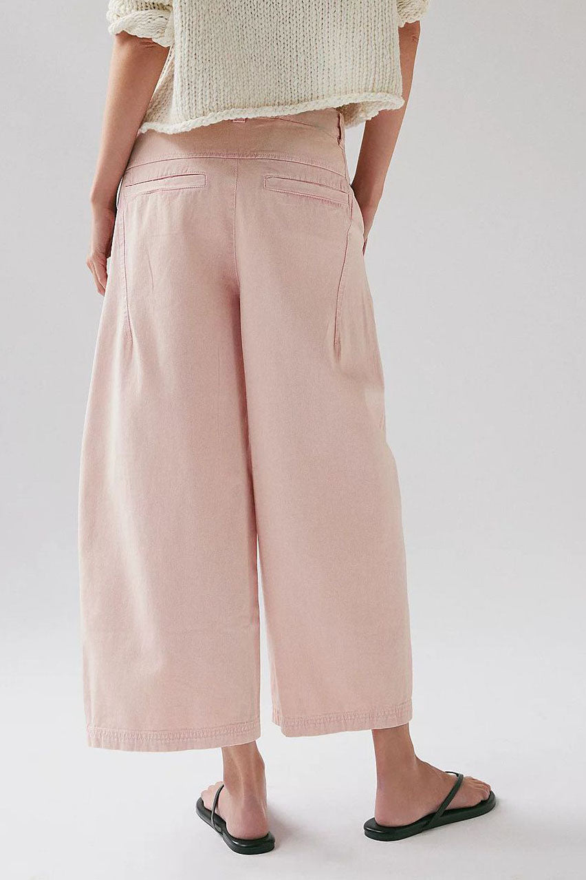 Cropped Wide-Leg Jeans Lavish Daily