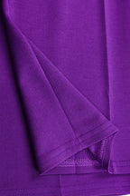 Solid Flounce V Neck Long Sleeve Sets Lavish Daily