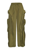 Ruffle Cargo Pants Lavish Daily