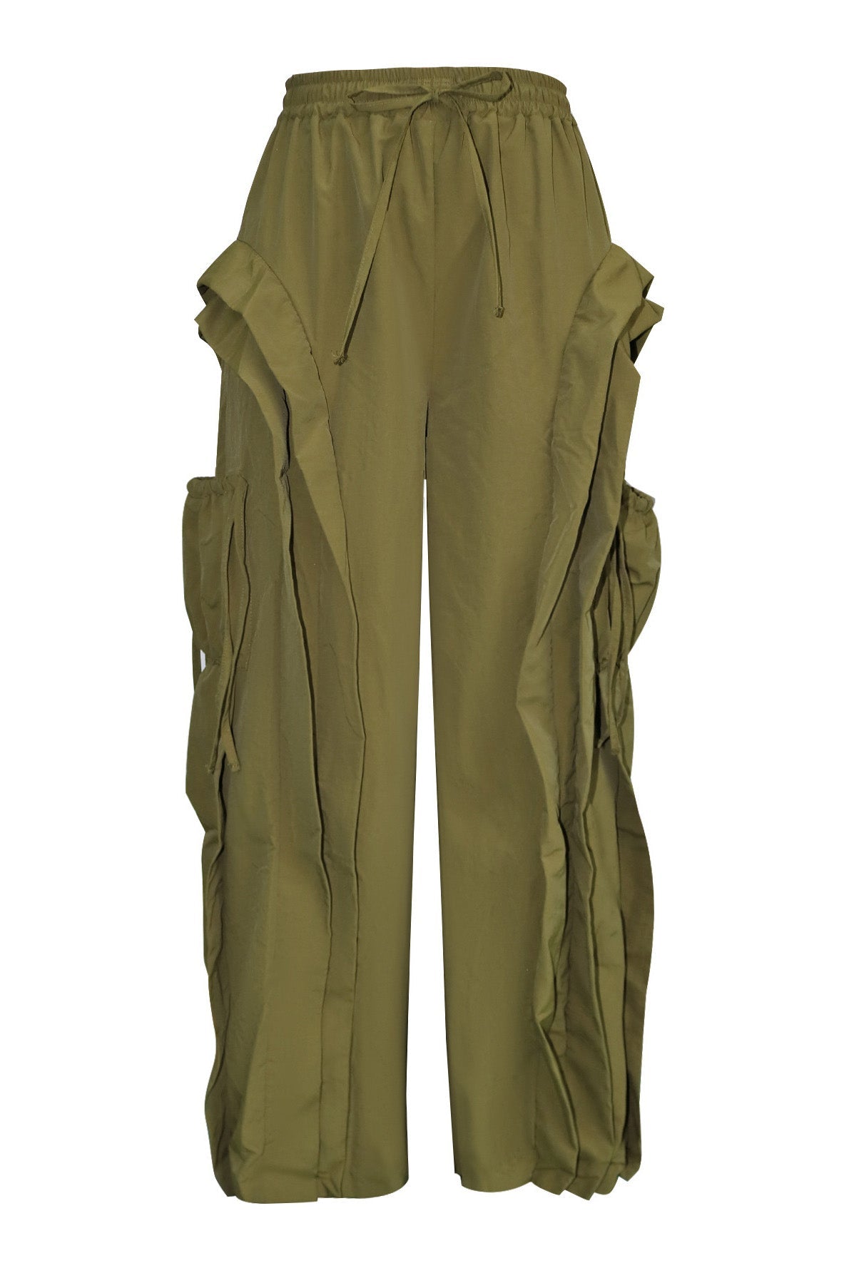 Ruffle Cargo Pants Lavish Daily